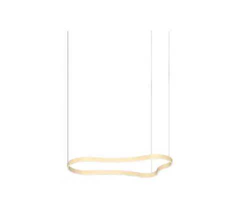 Svietidlá Ideal Lux - LED Luster na lanku WAVES LED/45W/230V CRI 90 mosadz 345253