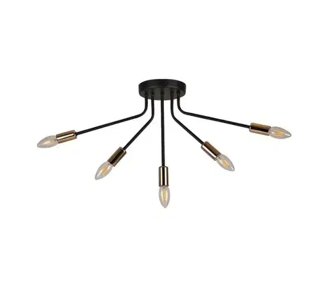 Svietidlá  Prisadený luster TIARA 5xE14/40W/230V 35-79268