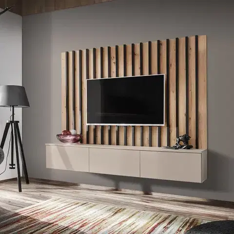 Obývacie steny Obývacia stena Verti Ii Cas Vt 2 Kašmír/ Artisan