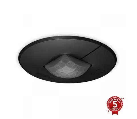 Svietidlá Steinel 068639 - Prezenčný hlásič IR Quattro MICRO 6m COM1 IP65 čierna 068639