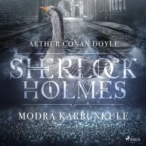 Detektívky, trilery, horory Saga Egmont Modrá karbunkule