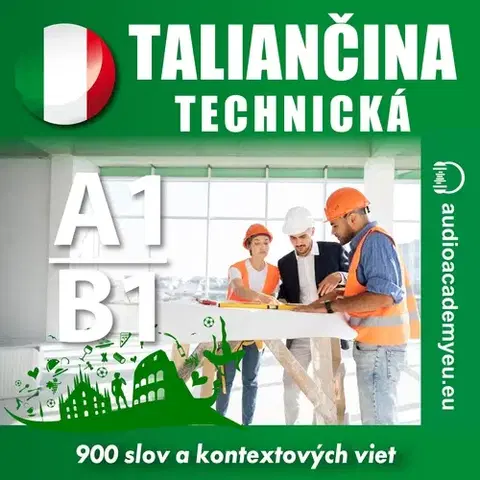 Jazykové učebnice - ostatné Audioacademyeu Technická taliančina A1-B1
