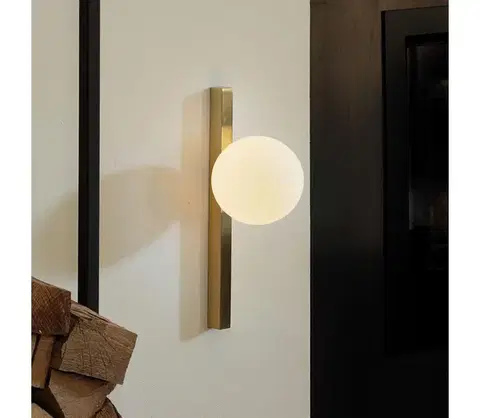 Svietidlá Ideal Lux - LED Nástenné svietidlo BINOMIO 1xG9/3W/230V zlatá 311319