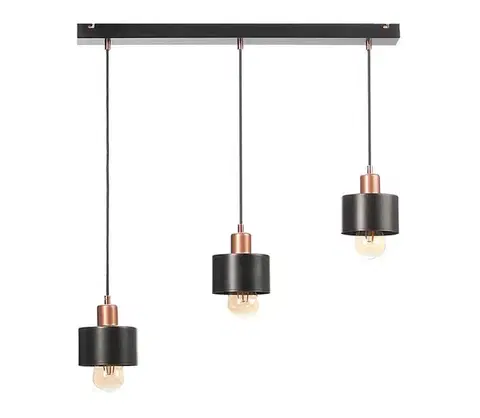 Svietidlá  Luster na lanku BODO 3xE27/60W/230V 0333