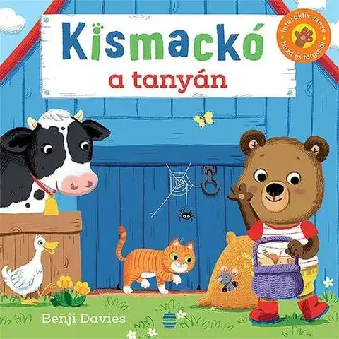 Leporelá, krabičky, puzzle knihy Kismackó a tanyán - Benji Davies