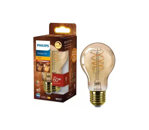 Žiarovky LED Stmievateľná žiarovka VINTAGE Philips A60 E27/7,3W/230V 2200K 872110304909400