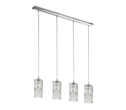 Svietidlá Eglo 96929 - Luster na lanku ESTEVAU 4xE27/28W/230V 96929