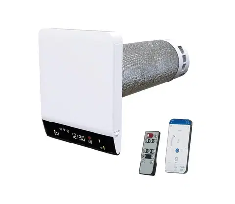 Ventilátory Dalap 25B160 - Lokálna izbová rekuperácia BRISE 160 22W/230V Wi-Fi + DO 25B160