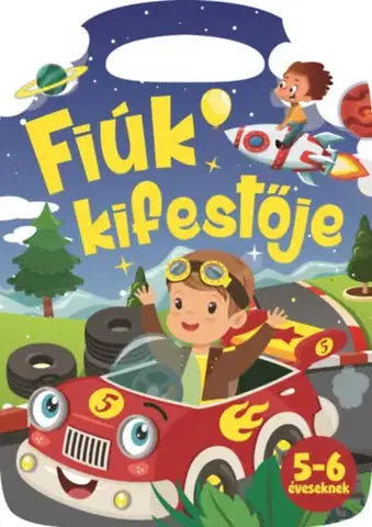 Nalepovačky, vystrihovačky, skladačky Fiúk kifestője