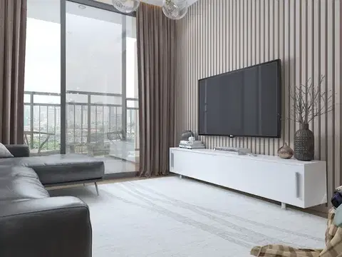TV stolíky TV stolík Nehi - White, White