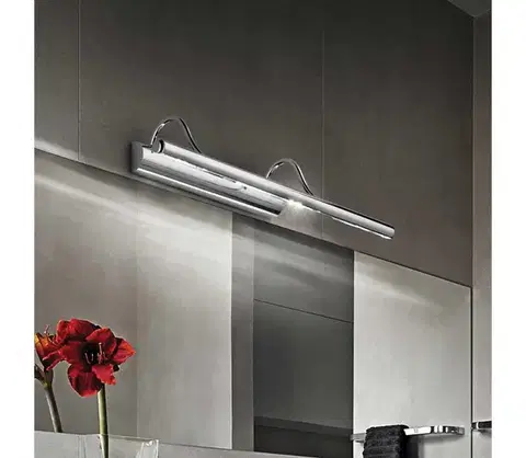 Svietidlá Ideal Lux - Obrazové svietidlo 4xG9/28W/230V matný chróm