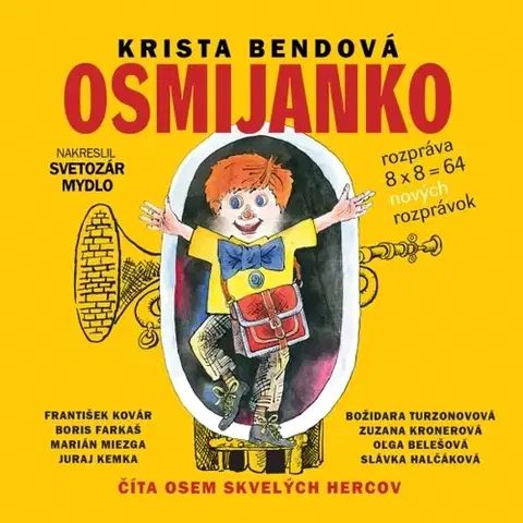Rozprávky Buvik Osmijanko rozpráva 8x8=64 rozprávok - audiokniha