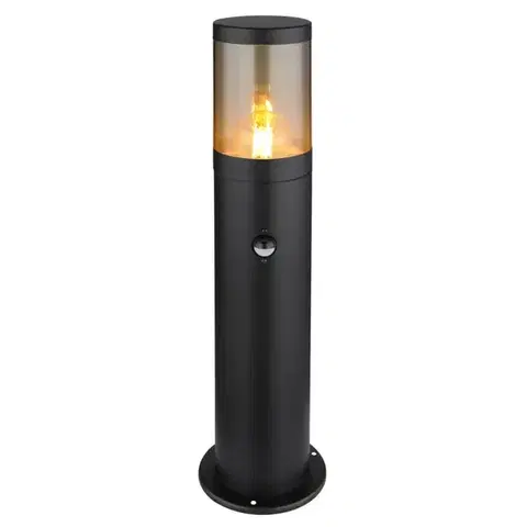 Moderné stojace svietidlá – záhradné Lampa Xeloo 32015BSS 60W čierna S LS1