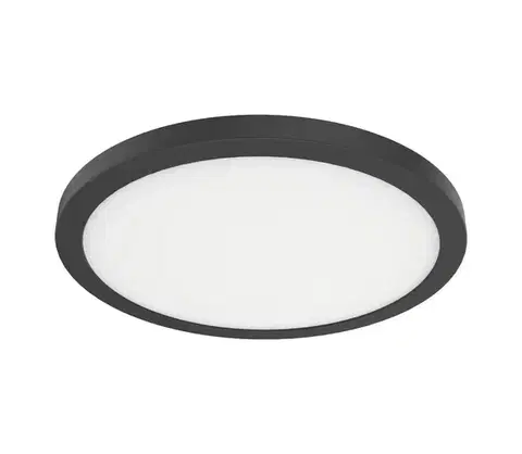 Svietidlá  LED stropné svietidlo EVORA LED/24W/230V 3000/4000/6000K priemer 30 cm čierne ML1791