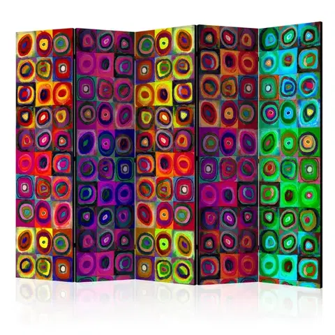 Paravány Paraván Colorful Abstract Art Dekorhome
