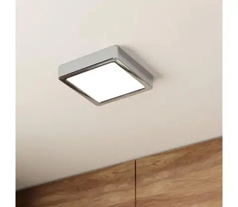 Svietidlá Eglo 900649 - LED kúpeľňové stropné svietidlo FUEVA LED/11W/230V IP44 chróm 900649