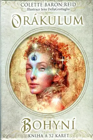 Veštenie, tarot, vykladacie karty Orákulum bohyní - Kniha a 52 karet - Colette Baron-Reid