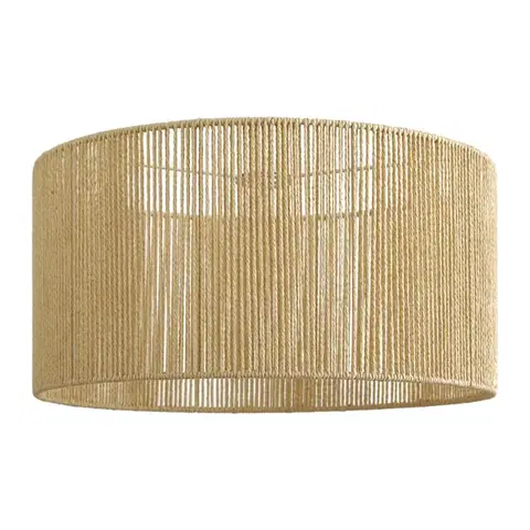 Tienidlo na lampu Japandi tienidlo s prírodným papierovým lanom 50/50/25 - Cyl