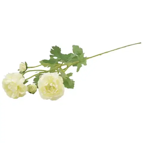 Záhradné dekorácie Peonia 59cm biela A2010575