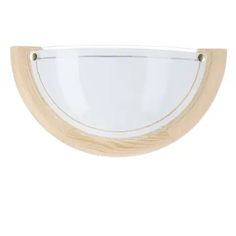 Stropná svetla Stropné svietidlo 1X60W E27 1/2 borovicové ŠTANDARD