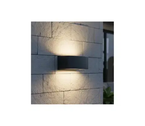 Svietidlá Ideal Lux - Vonkajšie nástenné svietidlo 1xE27/60W/230V