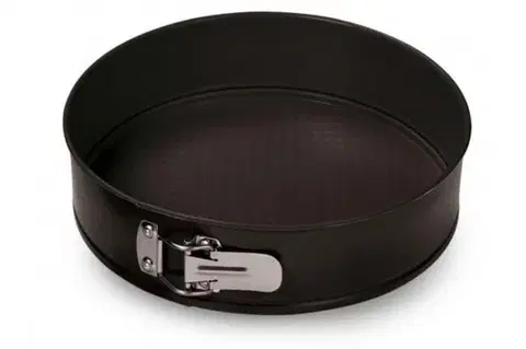 Formy na pečenie Kinekus Forma tortová okrúhla o 30cm otváracia, vaflové dno, nepriľnavý povrch, čierna GARDENIA