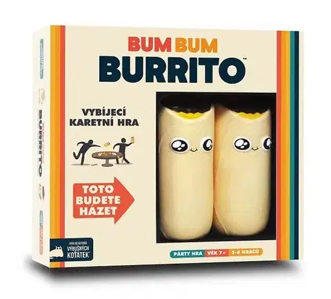 Párty hry ADC Blackfire Kartová hra Bum Bum Burrito (hra v češtine)