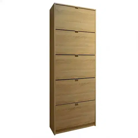 Skrinky na topánky Skrinka na topánky Casper 5 71X25X193 601008