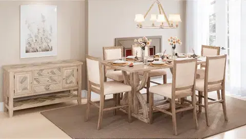 Jedálenské stoly Rozkladací jedálenský stôl AVOLA Livin Hill