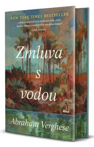 Historické romány Zmluva s vodou - Abraham Verghese,Marianna Bachledová