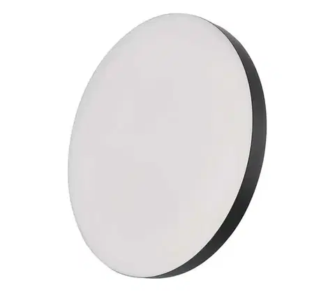 Svietidlá  LED Kúpeľňové stropné svietidlo LED/15W/230V 3000/4000/5700K IP55 čierna ZM7153