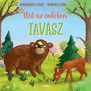 Leporelá, krabičky, puzzle knihy Élet az erdőben - Tavasz - Henrike Lippa