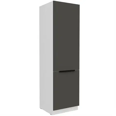 Kuchynské skrinky stojace Kuchynská skrinka Aria-Gr/Wh Anti Fingerprint 60dk-210 2f