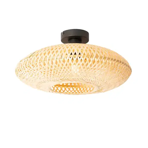 Stropné osvetlenie Orientálne stropné svietidlo bambus 40 cm - Ostrava