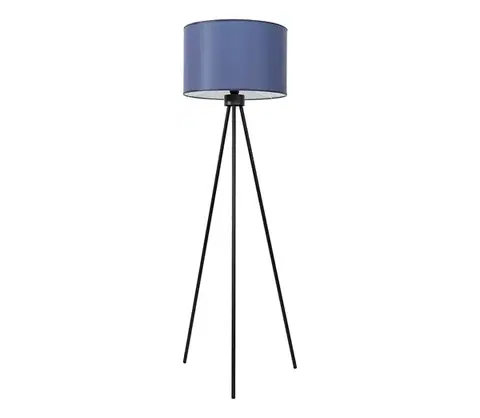 Lampy  SL.1855 - Stojacia lampa NEVIA 1xE27/15W/230V modrá SL.1855