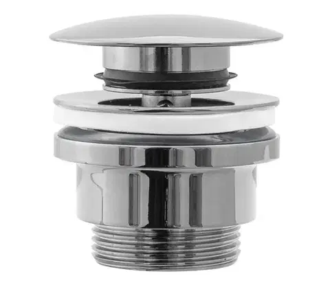 Svietidlá REA-A5217 - Umývadlová výpusť CLICK-CLACK priemer 6,4 cm lesklý chróm REA-A5217