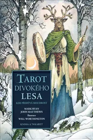 Veštenie, tarot, vykladacie karty Tarot divokého lesa (Kde přebývá moudrost) - Ryan Mark,John Matthews