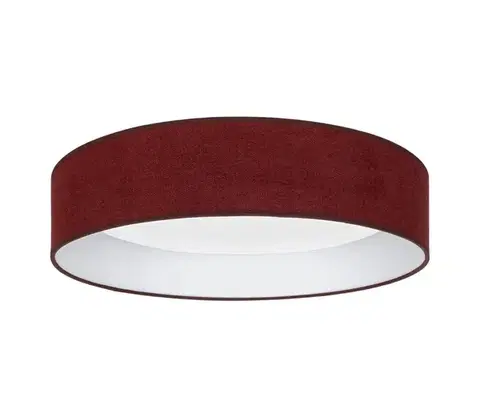 Svietidlá BRILAGI - LED stmievateľné svietidlo VELVET SM. 24W/230V 3000-6000K pr. 45 cm vínová WT + DO 8590828055914