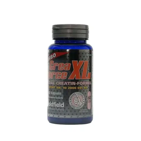 Viaczložkový kreatín Goldfield Turbo Crea-Force XL 60 tab. bez príchute