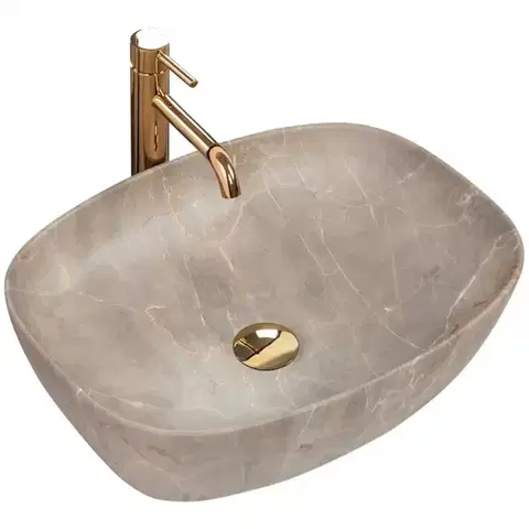 Umývadlá Umývadlo na dosku Freja Beige Matt