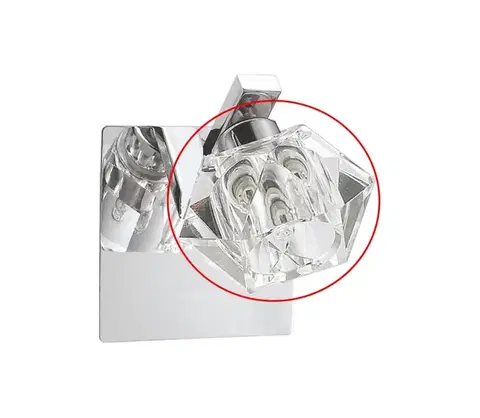 Lampy LUXERA 34038 - Náhradné sklo pre nástenné svietidlo ZENITH 34038