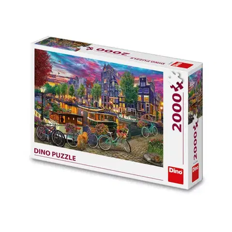 2000 dielikov MALOVANÝ AMSTERDAM 2000 Puzzle