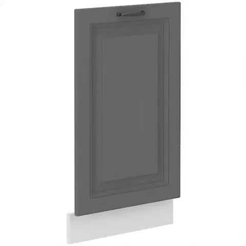 Dvierka a čelá zásuviek pre kuchynske skrinky Dvierka umývačky riadu Stilo dustgrey/biely 713x446
