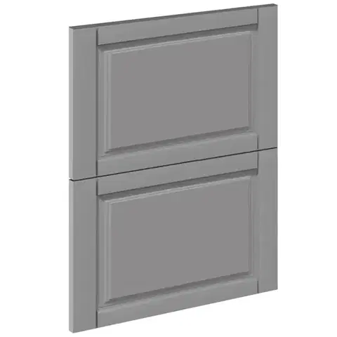 Kuchynské skrinky Čelo skrinky Luxeo F13-D60S2_D60S2+1_D60IN-AX hampton grey