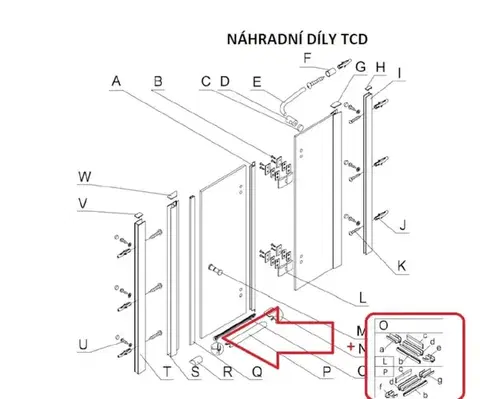 Sanitárna keramika Náhradný diel Siko Comfort NDTCD280TO NDTCD280TO