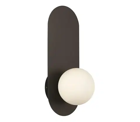 Svietidlá Maytoni MOD419WL-01B - Nástenné svietidlo BAO 1xG9/28W/230V čierna MOD419WL-01B