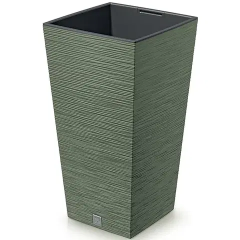 Kvetináče a truhlíky NABBI DFSH300 plastový kvetináč 29,5 cm zelená
