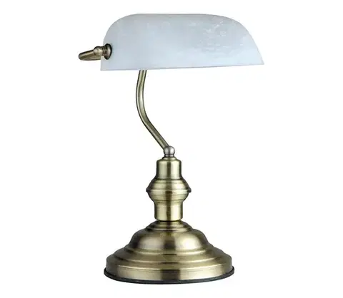 Lampy Globo 2492 - Stolná lampa 1xE27/60W biela