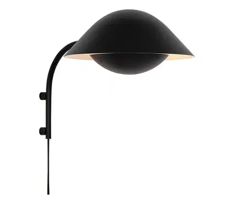 Svietidlá Nordlux - Nástenné svietidlo FREYA 1xE14/40W/230V čierna 2213101003
