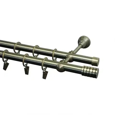 Garniže a kolajničky Garniž II Stylus Fi 19  240 cm Mati